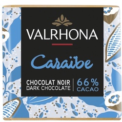 Valrhona Schokoladen Täffelchen Caraibe 66% (1 kg)