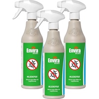 Envira Anti-Milbenspray - Milbenspray für Matratzen mit Langzeitwirkung - Geruchlos & Auf Wasserbasis (500 ml (3er Pack))