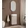 Badplaats Waschbeckenunterschrank 40 x 68 x 22 cm Beige