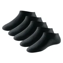 SCHIESSER Bluebird Sneakersocken 5er Pack Schwarz 43-46