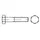 Industrial Quality Supplies ISO 4014 Sechskant-Schaftschraube M12 x 75 50 Stück