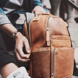 The Chesterfield Brand Austin Rucksack Braun