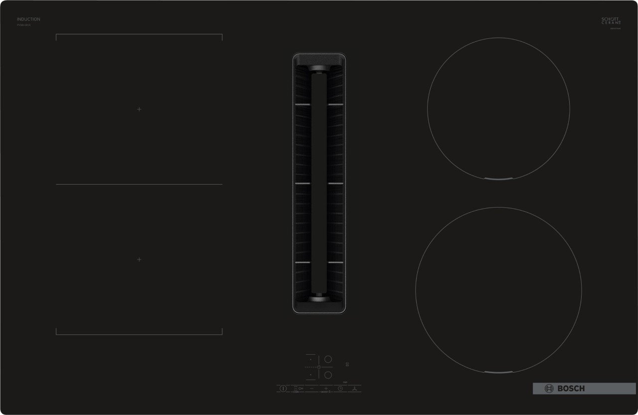 Preisvergleich Produktbild Bosch Induktionskochfeld m. Dunstabzug, autark PVS811B16E
