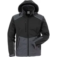 Fristads Softshell-Winterjacke 4060 CFJ 127188 - schwarz/grau - XS