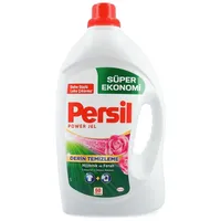 KomfortHome Persil Deep Clean Gel 3,9L Tiefenrein Universal Color Waschmittel XXL Feinwaschmittel (Flüssigwaschmittel Buntwäsche ab 20°C Energiesparend Hygienisch XXL, [- 1 Flasche 3900 ml) weiß