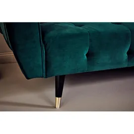 Jahnke Schlafcouch 3-Sitzer Grün