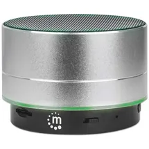 Manhattan Metallic LED Speaker silber (165327)