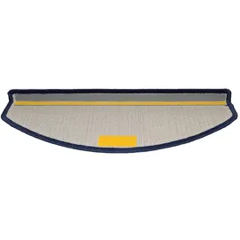 vidaXL Stufenmatten 30 Stk. 65x24x4 cm Blau Halbrund Groß