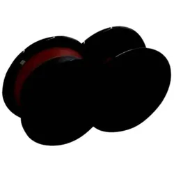 Farbbandkassette Gr.51S+U Seide, schwarz/rot
