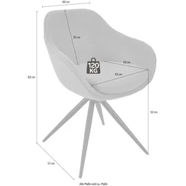 K+W Komfort & Wohnen ZOOM Leder Braun