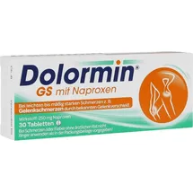 Kenvue Dolormin GS mit Naproxen bei Gelenkschmerzen