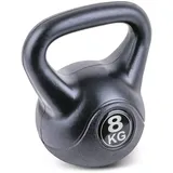 trenas - Kettlebell mit Griff aus Kunststoff, Kettle Bell 8 kg, Kugelgewicht, Kugelhantel für Training, Fitness & Ganzkörper-Workouts