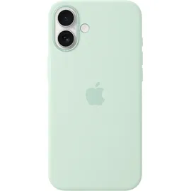 Apple iPhone 16 Plus Silikon Case mit MagSafe aquamarin