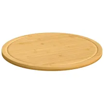 vidaXL Schneidebrett 6-tlg. Bambus Ø40 x 1,5 cm Braun