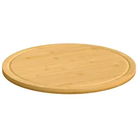 vidaXL Schneidebrett 6-tlg. Bambus Ø40 x 1,5 cm Braun