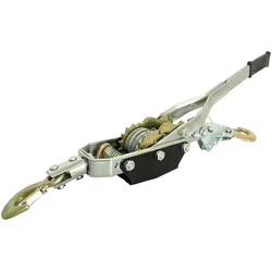 Baumarktplus Handseilzug 4t 4000kg  mit Sicherheitslastenhaken Stahlseil Umlenkrolle Seilwinde Forst Boot