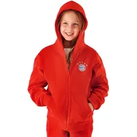 FC Bayern München I Zip-Hoodie Essential I Kinder I Rot I 116 - 116