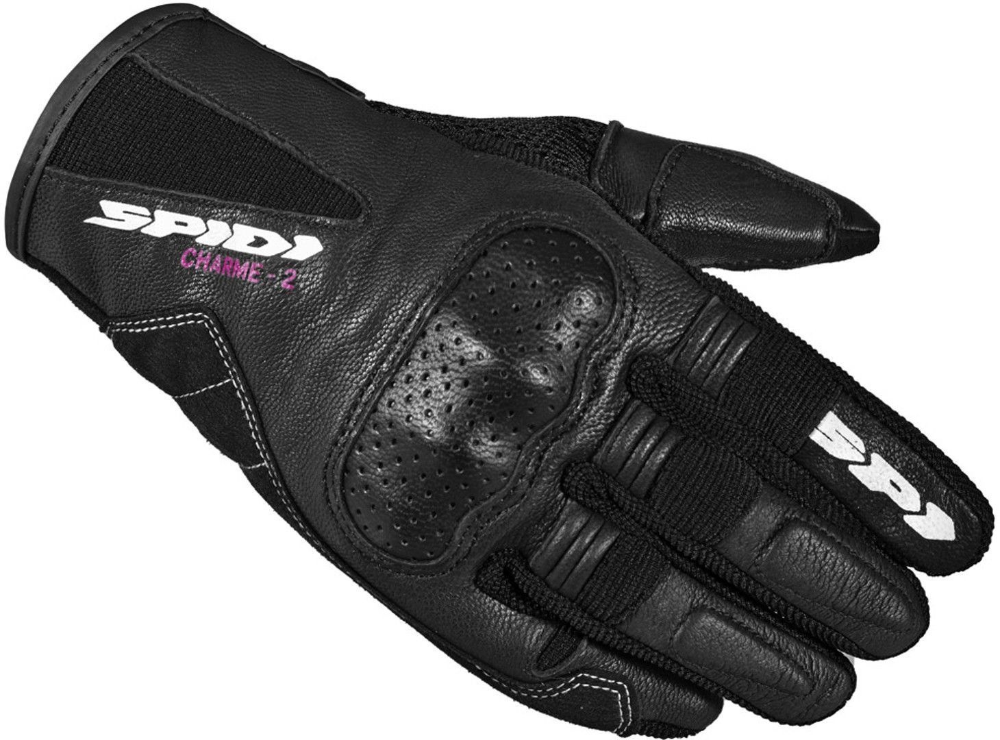 Spidi Charme 2 Damen Motorrad Handschuhe, schwarz-weiss, Größe XL