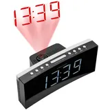 PEDEA Radiowecker schwarz