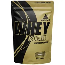 Peak Performance Whey Protein Isolat Vanille Pulver 750 g