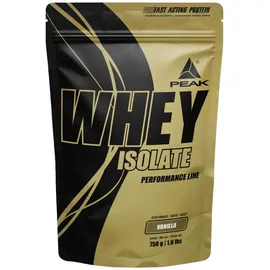 Peak Performance Whey Protein Isolat Vanille Pulver 750 g