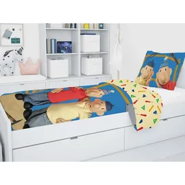 COFI 1453 Pat a Mat Design Mehrfarbig 140 x 200 cm + 70 x 90 cm