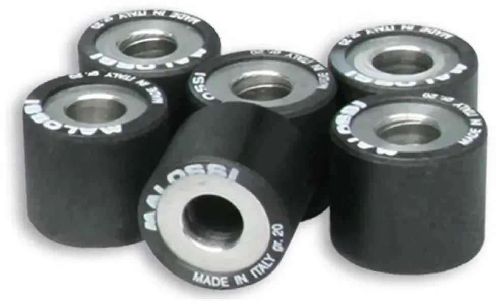 Malossi 6613968.a0 Variomatik Rollen 3 Einheiten - Silver - 25x22.2 / 20g