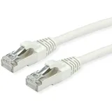 Roline Patch-Kabel RJ-45 Steckern (500 MHz / Class EA), grau, 1 m