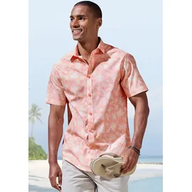 Beachtime Hawaiihemd Regular Fit Rot S