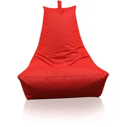 Sitzsack KINZLER "Lounge", rot, B:100cm H:80cm, Polyester, Sitzsäcke