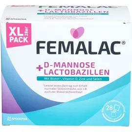 Apogepha FEMALAC D-Mannose + Lactobazillen 28 St.