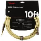 Fender Deluxe Series Cable Angled 3m Tweed