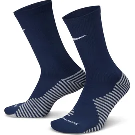 Nike Strike Fußball-Crew-Socken Midnight Navy/White 31-35