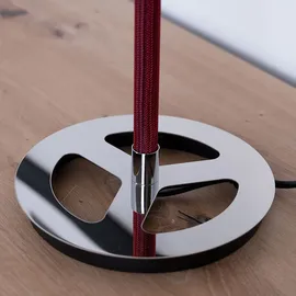 ETC Shop Design Chrom Nacht Tisch Leuchte Schwarz