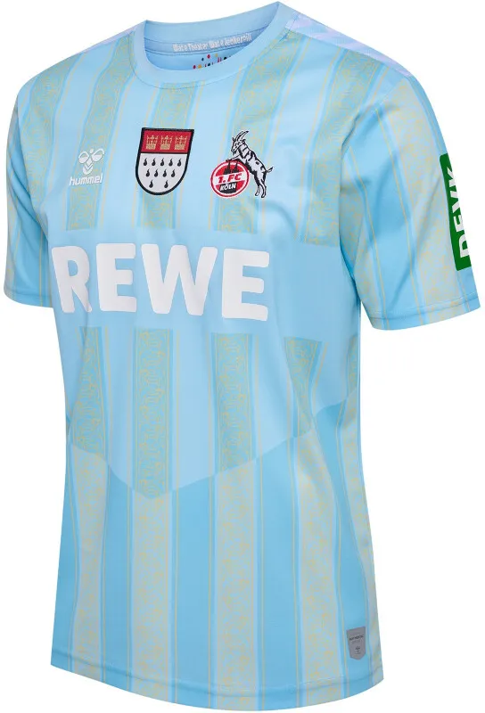 hummel 1. FC Köln Karneval Torwarttrikot 2023/24 6475 - airy blue 4XL