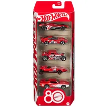 Hot Wheels Mattel 80th Anniversary 5-Pack