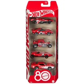 Hot Wheels Mattel 80th Anniversary 5-Pack