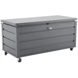 MWH Das Original Aufbewahrungskorb Kissen- / Aufbewahrungsbox Aluminium grau