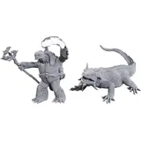 WizKids D&D Nolzurs Marvelous Miniatures: Tortle Druid - Wild Shape Giant Lizard