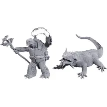 WizKids D&D Nolzurs Marvelous Miniatures: Tortle Druid - Wild Shape Giant Lizard