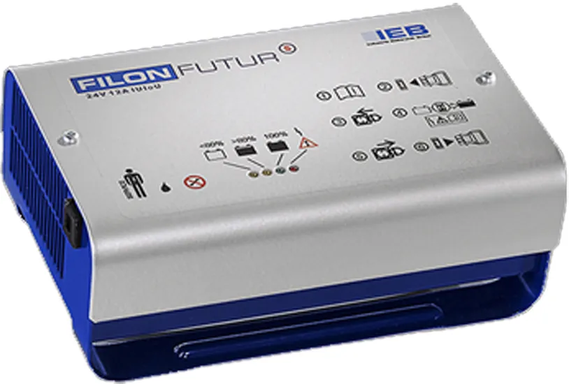 IEB Filon Futur S E230 G24/15 B65-FP (AC-Netz) für Blei Akku 24V 15A Ladestrom H...