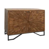 Massivmoebel24 Kommode Mango 107 x 46 x 86 cm Braun