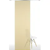 LIEDECO Schiebegardine Klettband 60 x 245 cm Gelb 1 Stk.