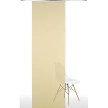 LIEDECO Schiebegardine Klettband 60 x 245 cm Gelb 1 Stk.