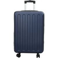 VidaXL faltbarer Hartschalenkoffer 24'' Dunkelblau 43x27x66 cm ABS