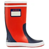 Aigle Aigle Lolly-Pop Label Color Block marineblau/rot Gummistiefel 25 EU