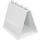 Veloflex Tisch-Flipchart A4 quer weiß,