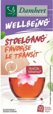 Damhert Tea Time Tee Stimuliert Die Darmfunktion 20 Beutel