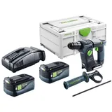Festool BHC 18-Basic inkl. 2 x 5,0 Ah + Schnellladegerät