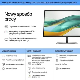 HP Series 5 Pro 524pf 24" schwarz